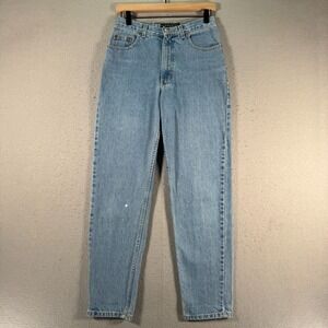 Vintage Ellemenno Jeans Womens Juniors 11 Blue Lightwash High Rise Denim Comfort